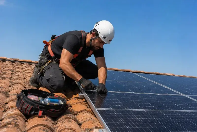 Maintenance et monitoring de panneaux solaires à Lauraguel