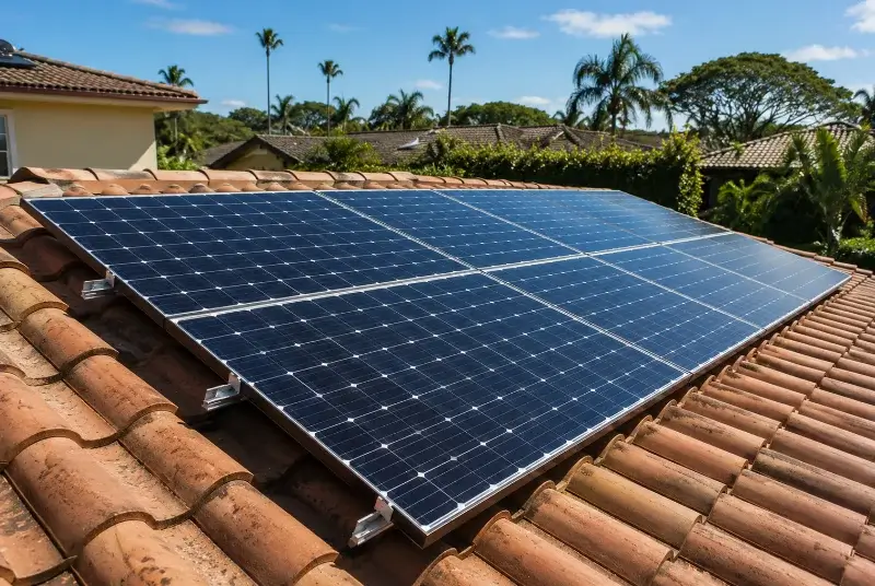 Installation de panneaux solaires à Lauraguel